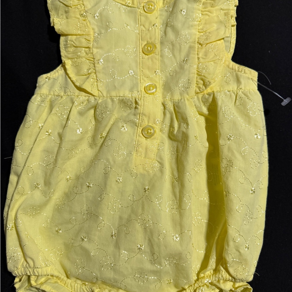 Penelope Mack Light Yellow Baby Outfit